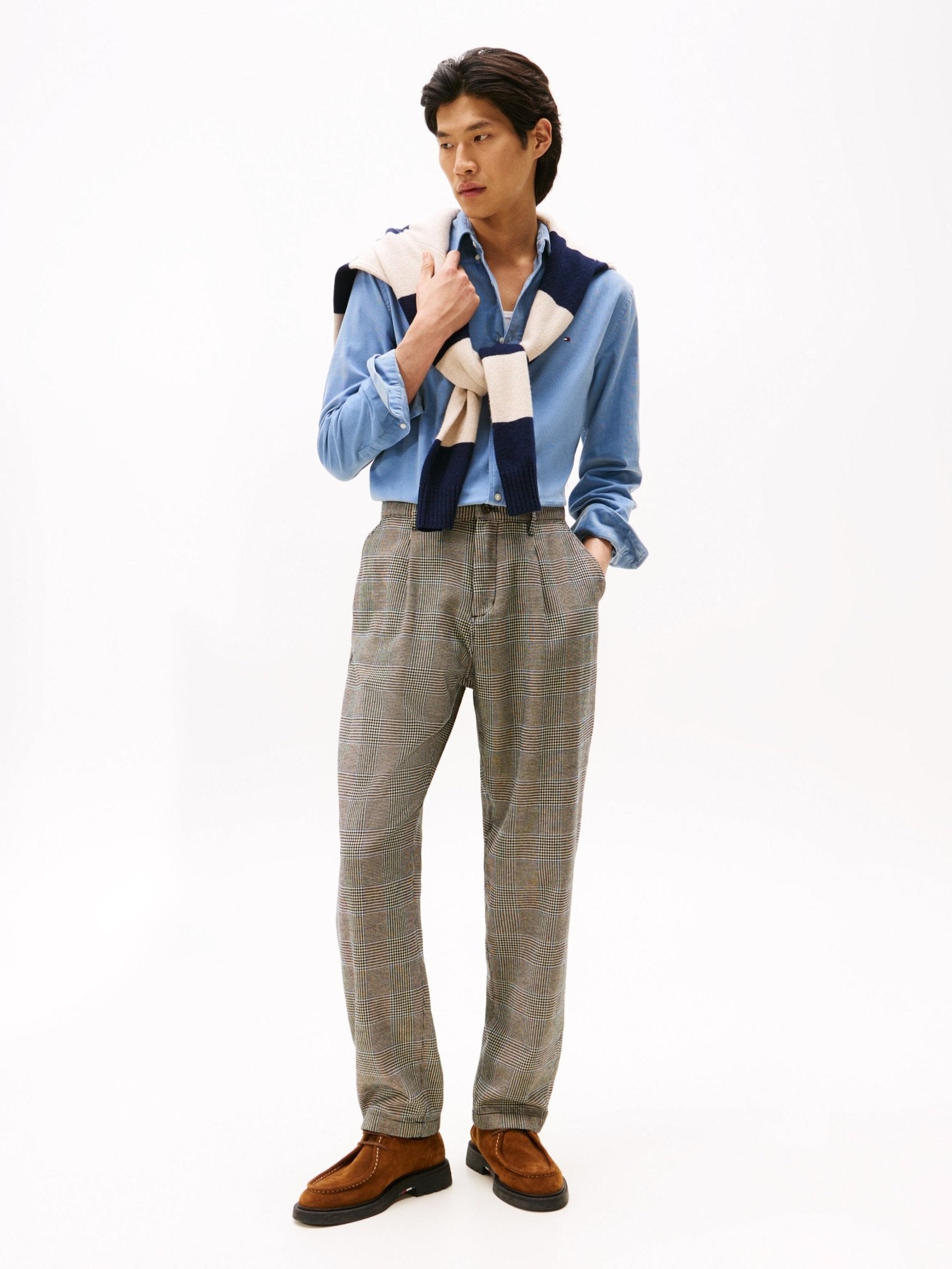 Tommy Hilfiger Skjorter mw0mw40486-c2b_M - Bygholm Menswear